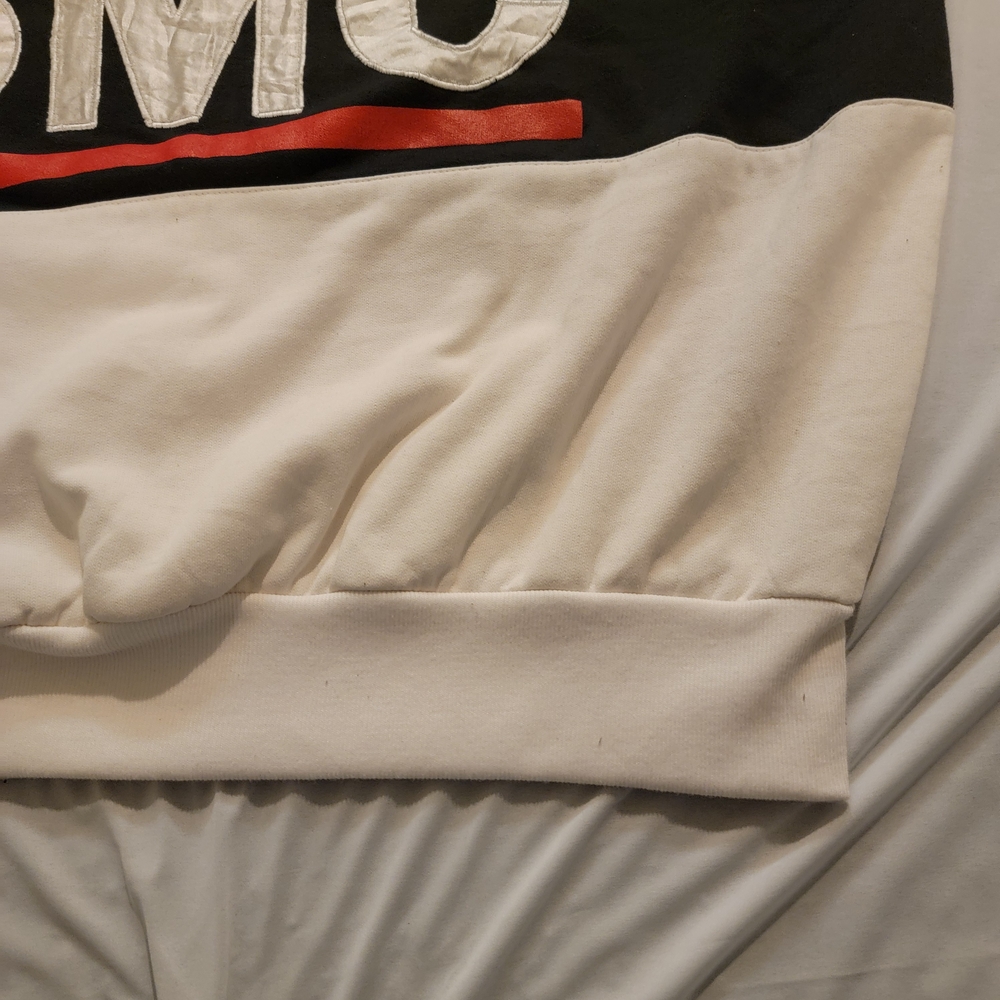 Adidas Men's RUN DMC Sweater - Red, Black, and White - Picture 10 of 16